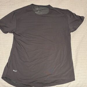 BYLT Basics Short Sleeve Crew T-Shirt — Charcoal Gray